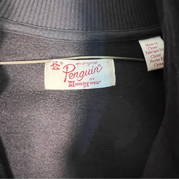 PENGUIN Half Zip Sweater Men's‎ Long Sleeve Size large - Picture 6 of 8
